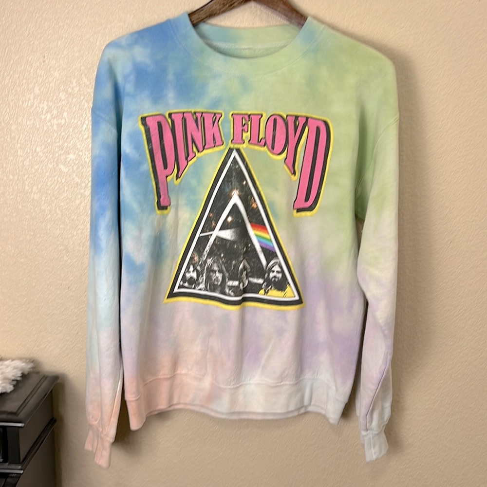 Pink Floyd Tie Dye Sweater